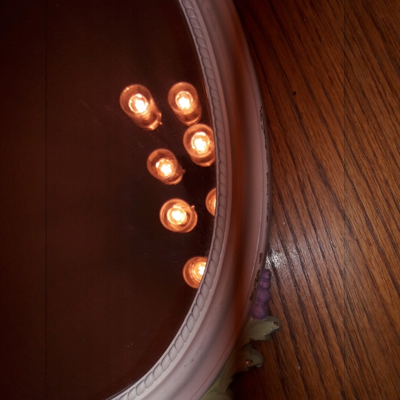 VINTAGE SYROCO MIRROR, VERY PRETTY, GOOD VINTAGE C - Picture 6 of 11